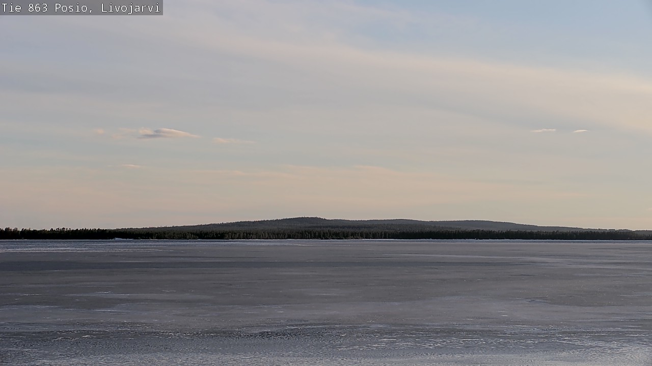 Kelikamerat Kuva Tie 863 Livojärvi, Posio, Lappi