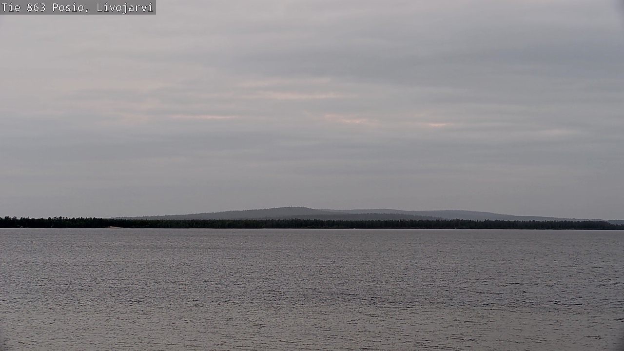 Kelikamerat Kuva Tie 863 Livojärvi, Posio, Lappi
