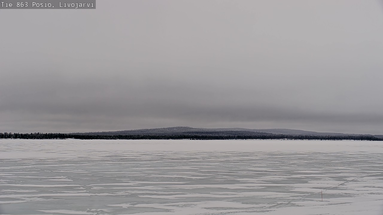 Kelikamerat Kuva Tie 863 Livojärvi, Posio, Lappi