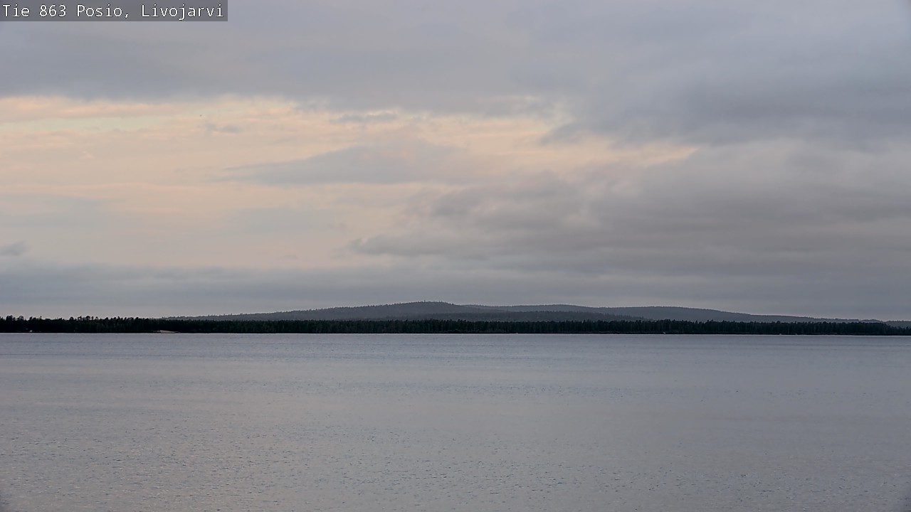 Kelikamerat Kuva Tie 863 Livojärvi, Posio, Lappi