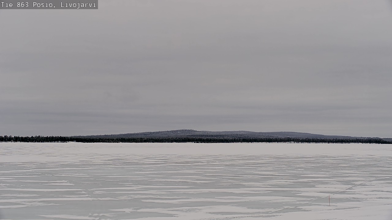 Kelikamerat Kuva Tie 863 Livojärvi, Posio, Lappi