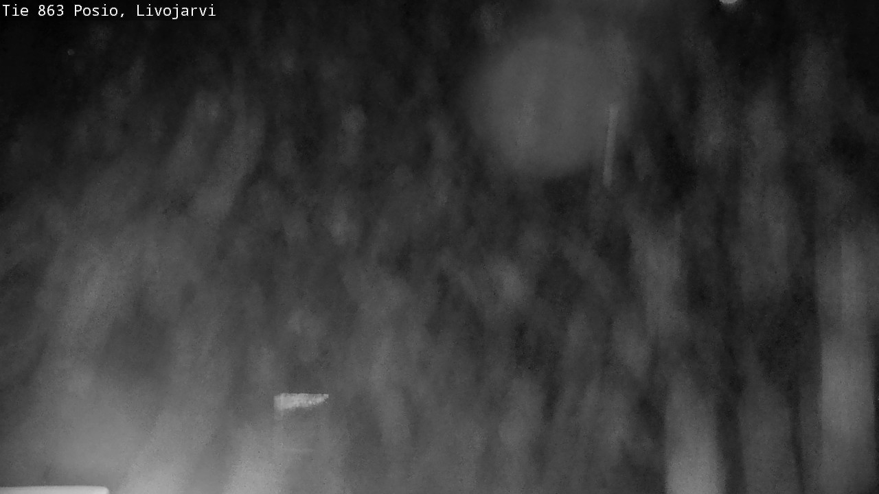 Weather Camera Image Road 863 Livojärvi, Posio, Lappi
