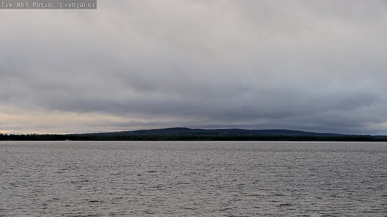 Kelikamerat Kuva Tie 863 Livojärvi, Posio, Lappi