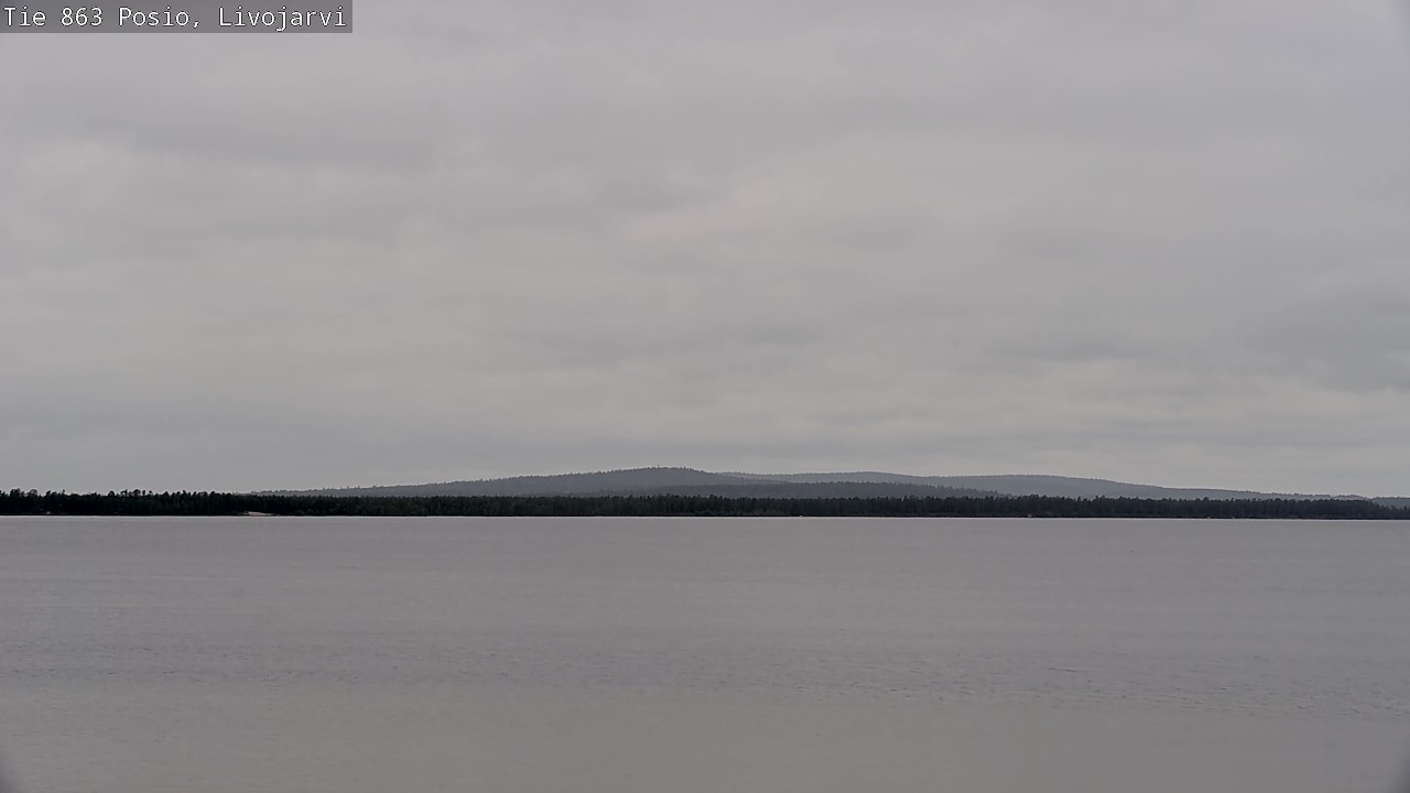 Kelikamerat Kuva Tie 863 Livojärvi, Posio, Lappi