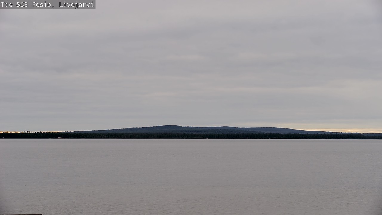 Kelikamerat Kuva Tie 863 Livojärvi, Posio, Lappi