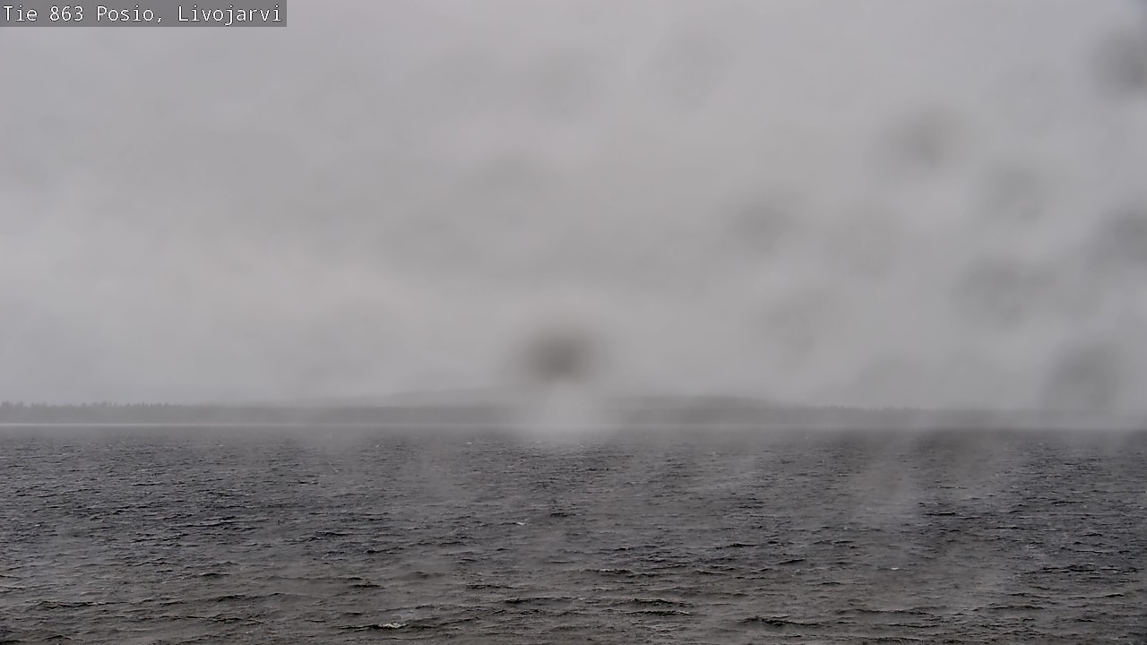 Weather Camera Image Road 863 Livojärvi, Posio, Lappi