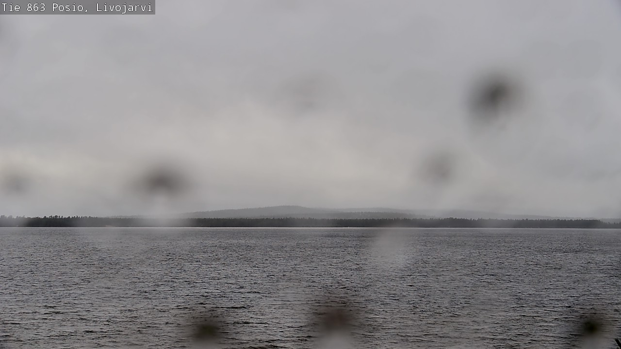 Weather Camera Image Road 863 Livojärvi, Posio, Lappi