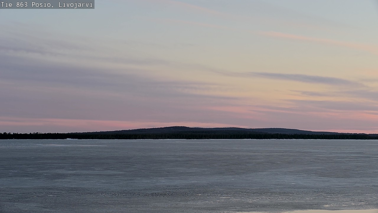 Kelikamerat Kuva Tie 863 Livojärvi, Posio, Lappi