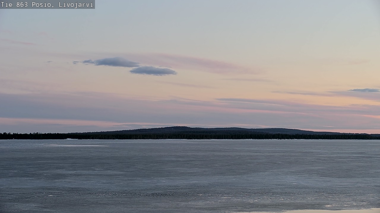 Kelikamerat Kuva Tie 863 Livojärvi, Posio, Lappi