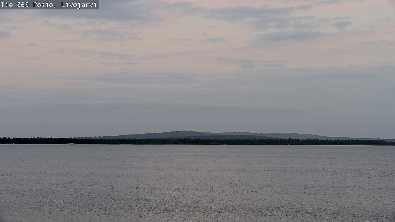 Kelikamerat Kuva Tie 863 Livojärvi, Posio, Lappi