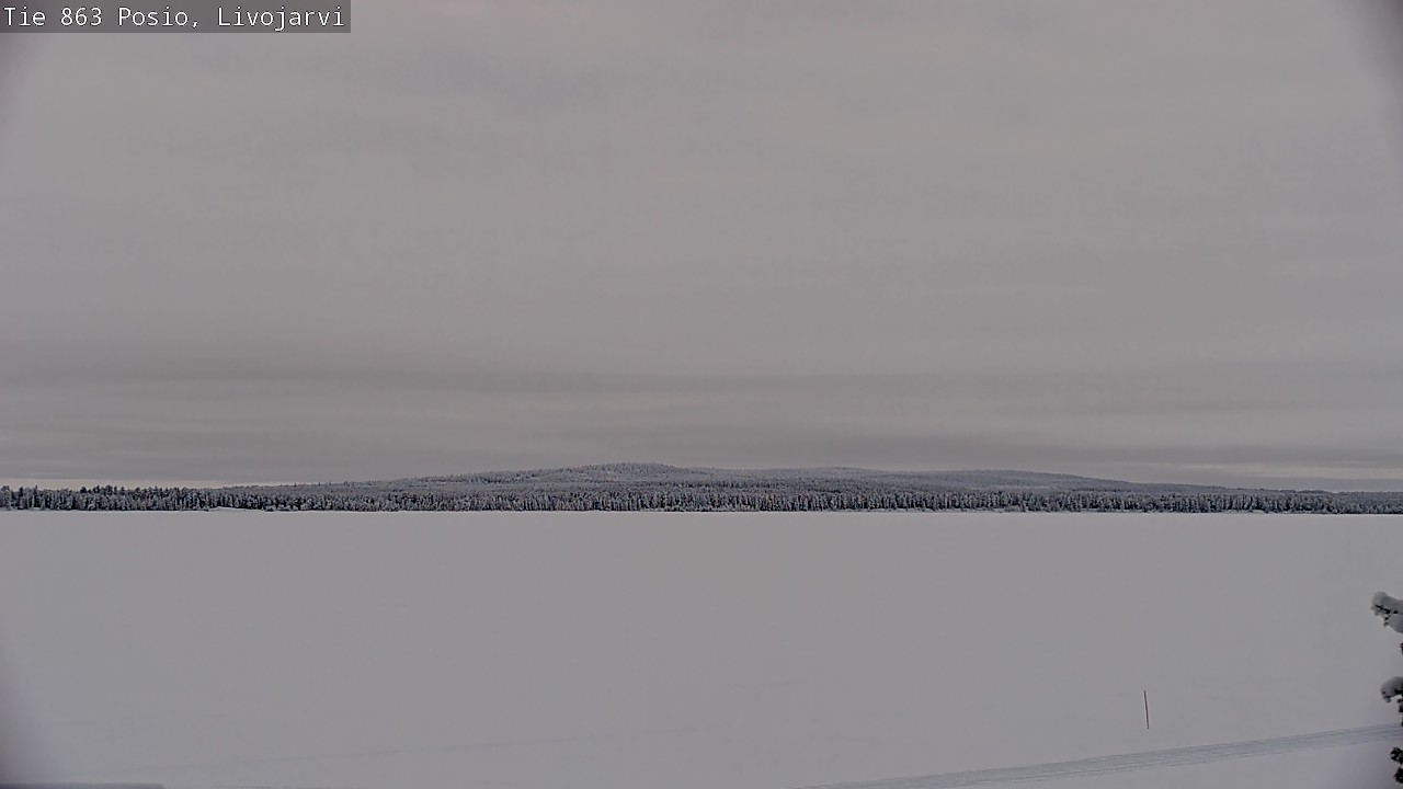 Kelikamerat Kuva Tie 863 Livojärvi, Posio, Lappi