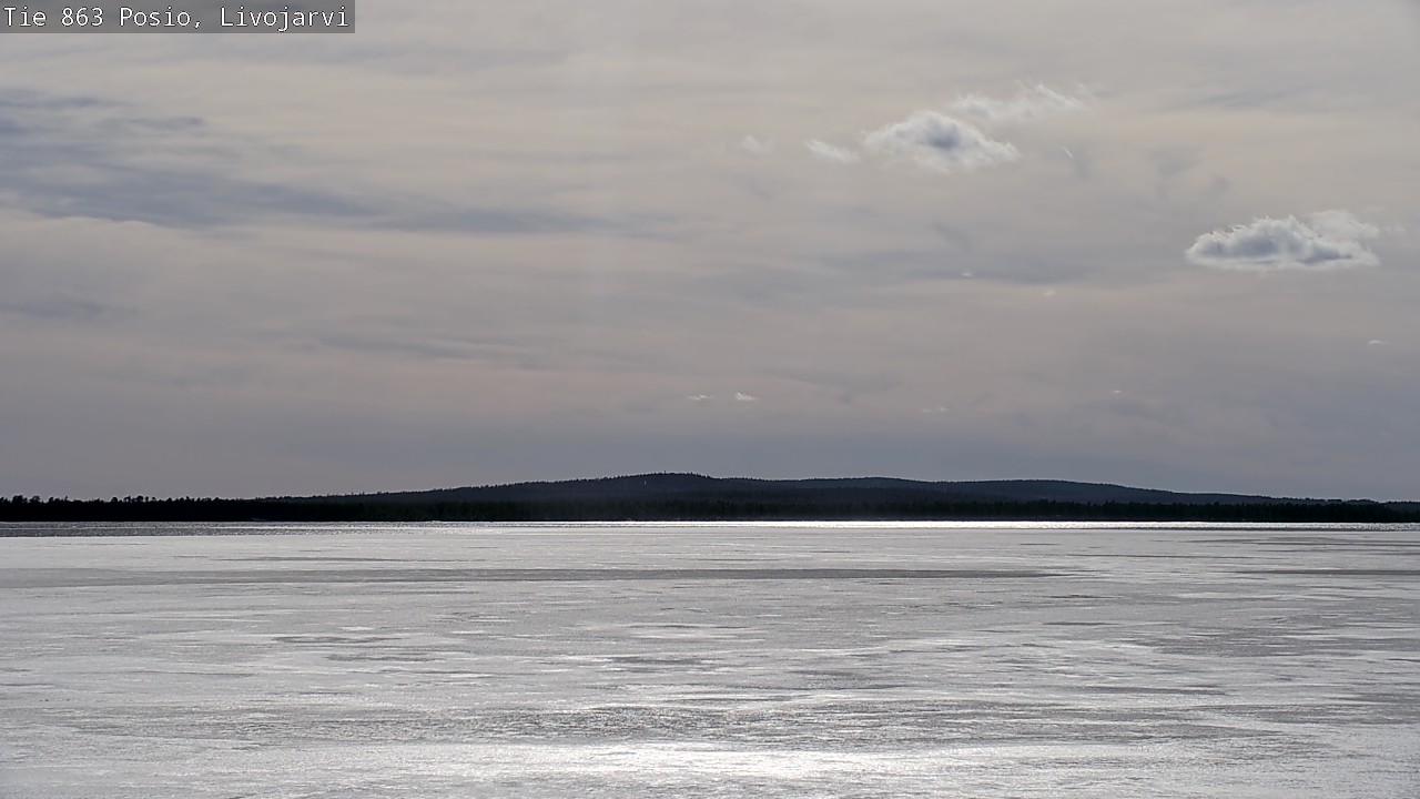 Kelikamerat Kuva Tie 863 Livojärvi, Posio, Lappi