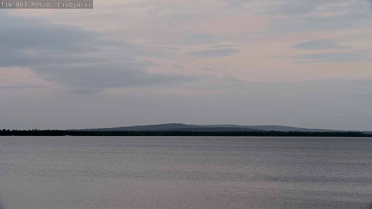 Kelikamerat Kuva Tie 863 Livojärvi, Posio, Lappi
