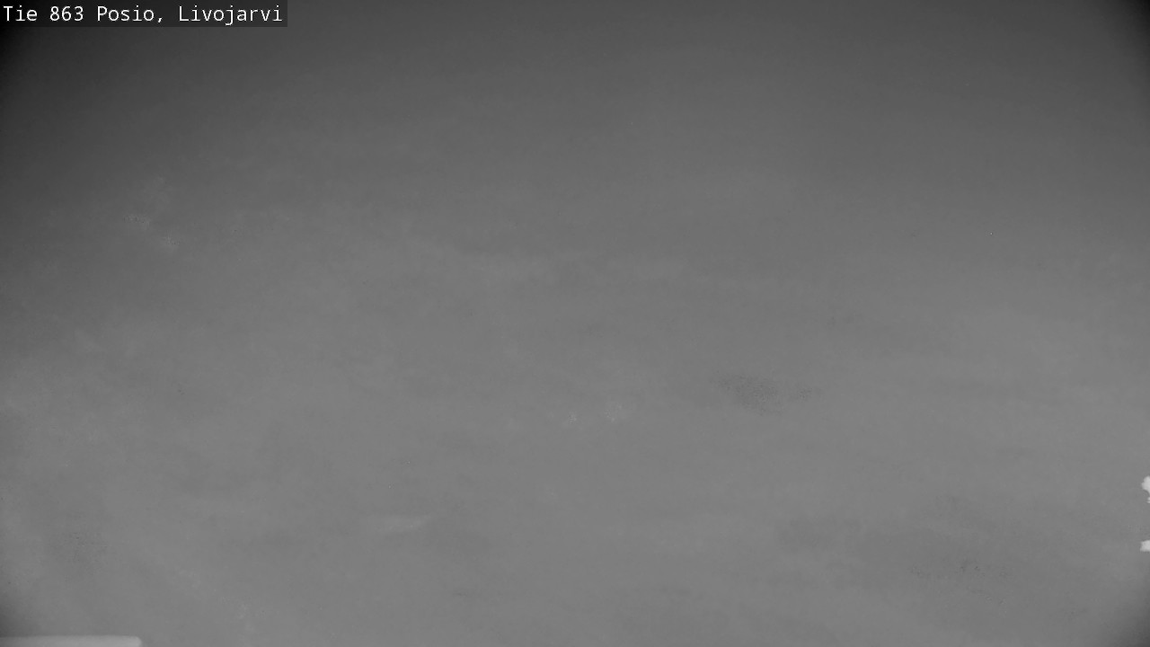 Weather Camera Image Väg 863 Livojärvi, Posio, Lappi