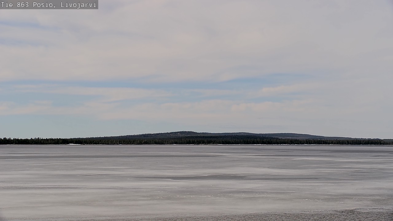 Kelikamerat Kuva Tie 863 Livojärvi, Posio, Lappi