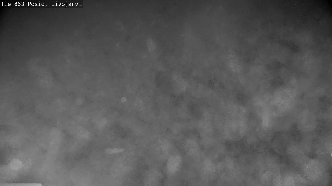 Weather Camera Image Road 863 Livojärvi, Posio, Lappi