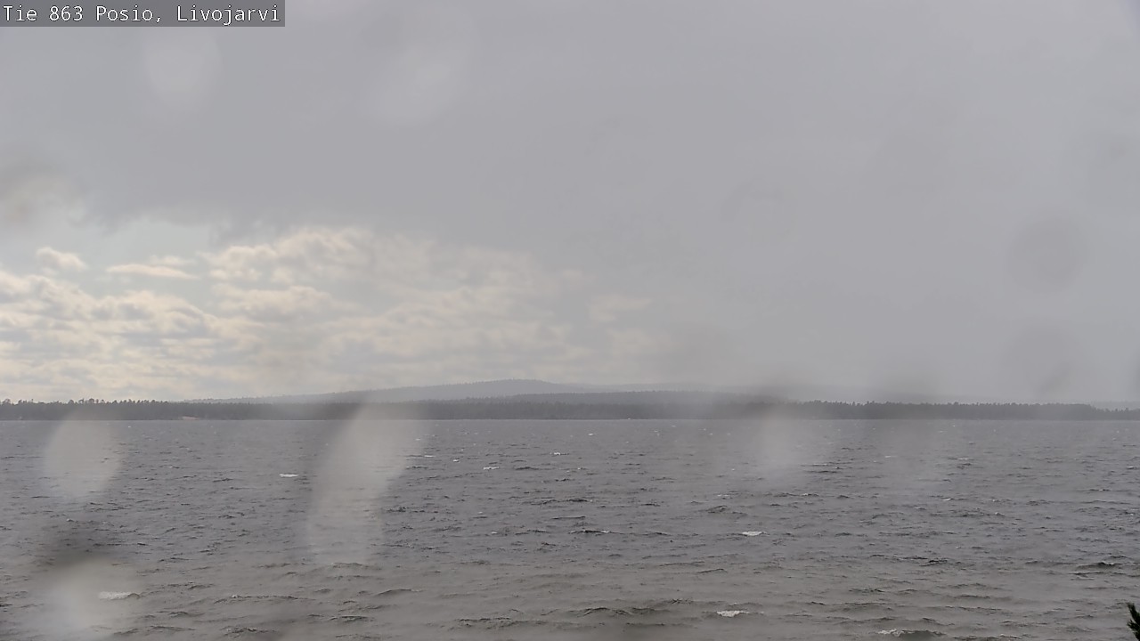 Weather Camera Image Road 863 Livojärvi, Posio, Lappi