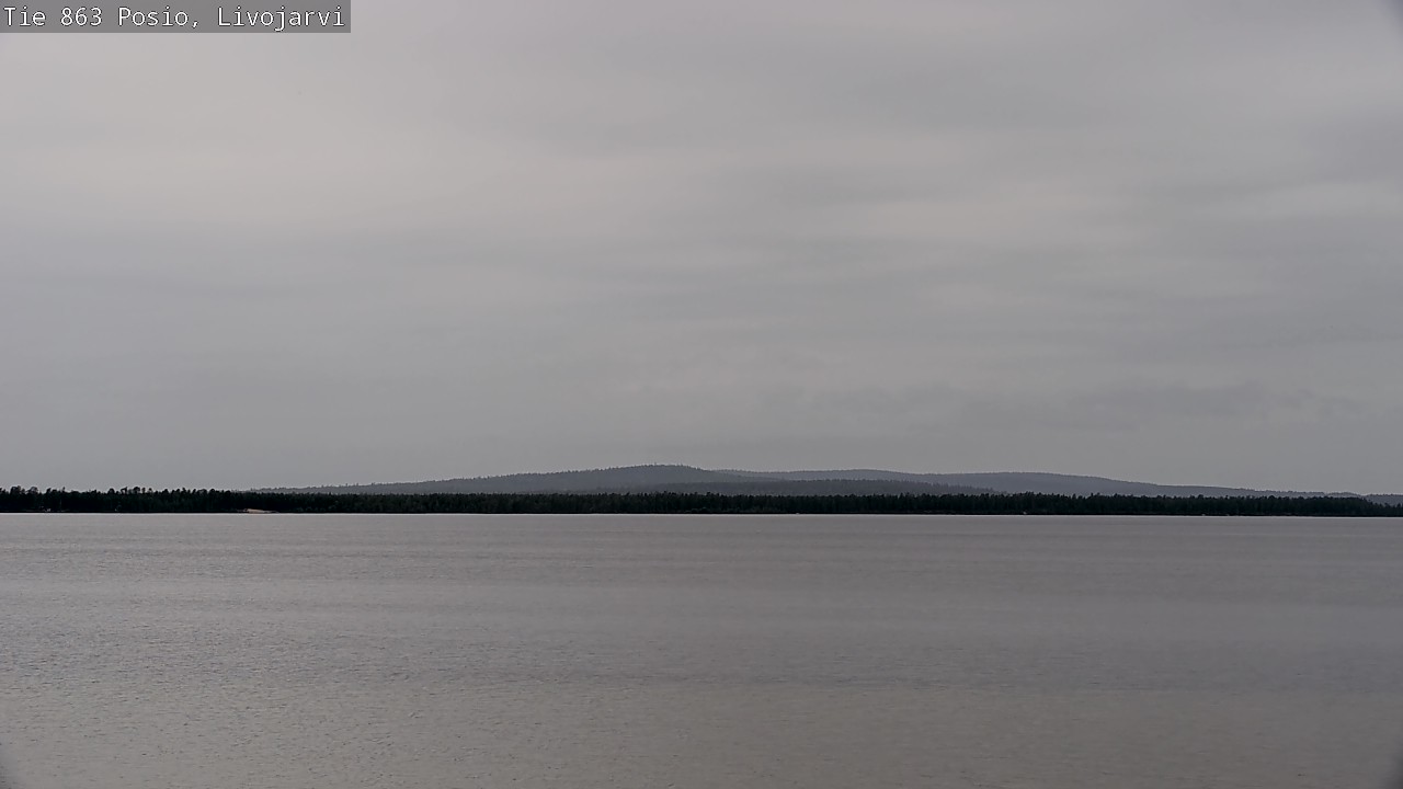 Kelikamerat Kuva Tie 863 Livojärvi, Posio, Lappi
