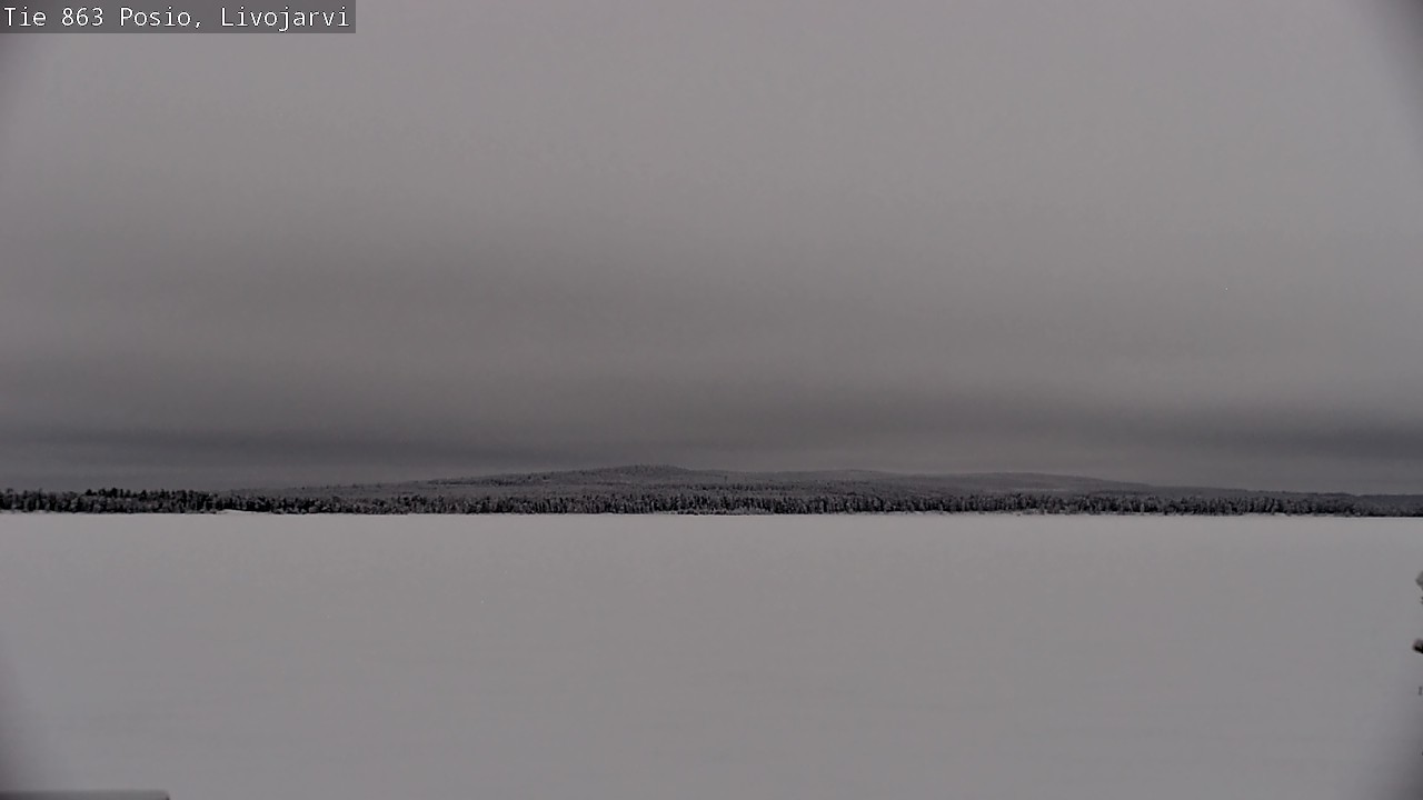 Kelikamerat Kuva Tie 863 Livojärvi, Posio, Lappi