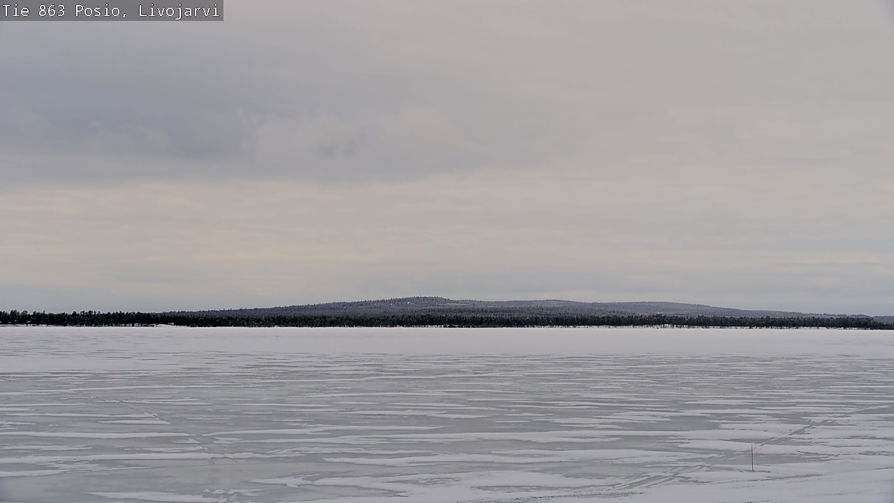 Kelikamerat Kuva Tie 863 Livojärvi, Posio, Lappi