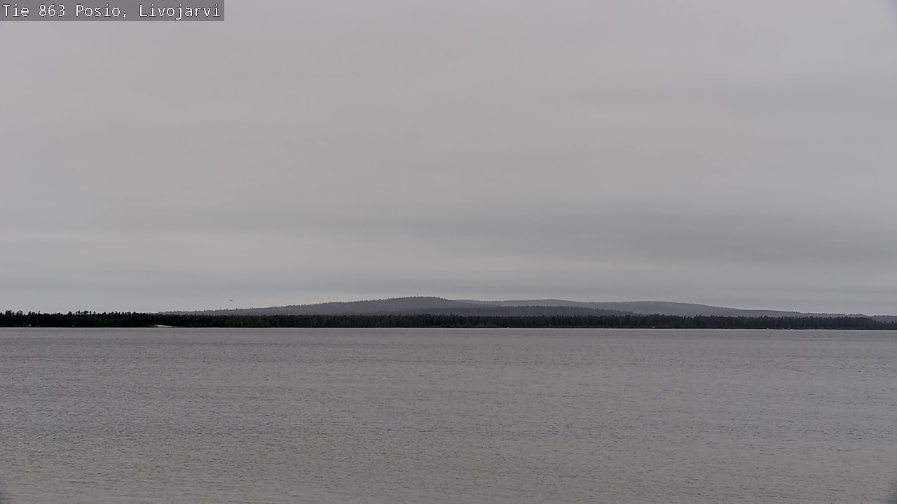 Weather Camera Image Road 863 Livojärvi, Posio, Lappi