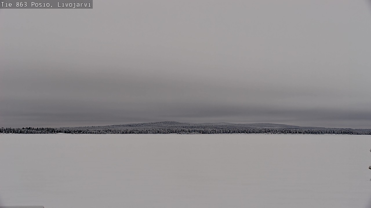 Kelikamerat Kuva Tie 863 Livojärvi, Posio, Lappi