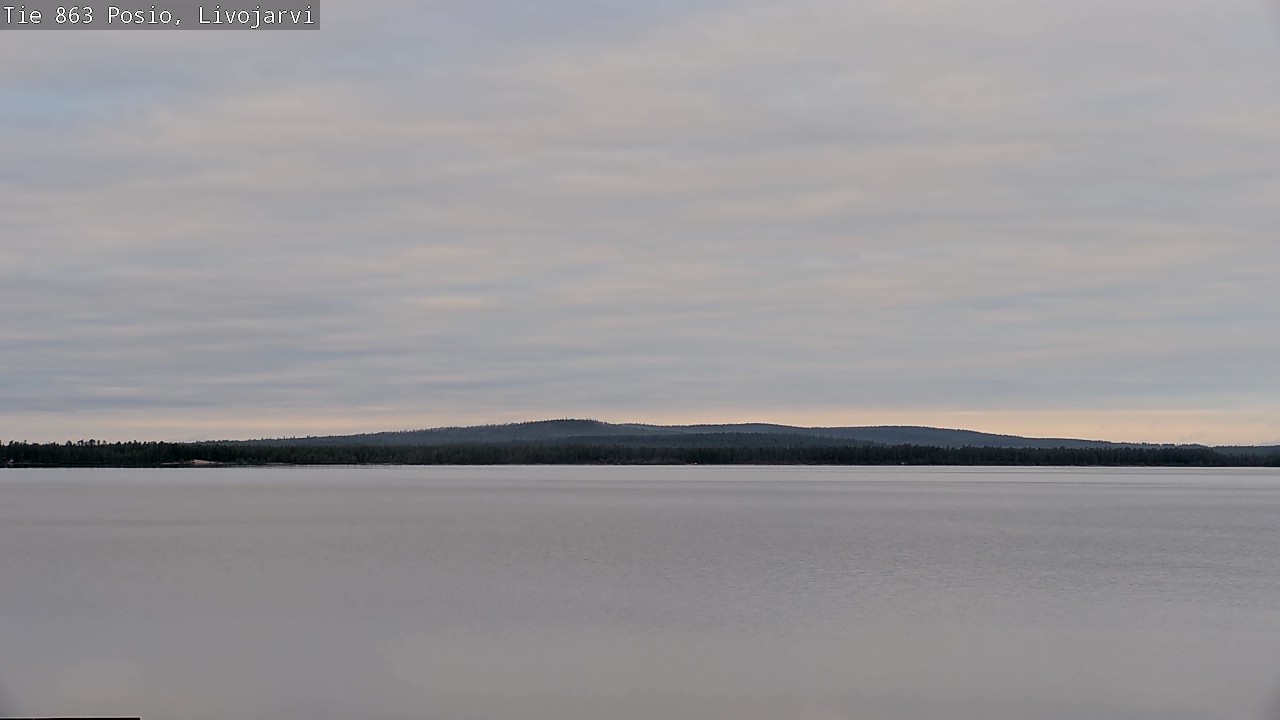 Kelikamerat Kuva Tie 863 Livojärvi, Posio, Lappi