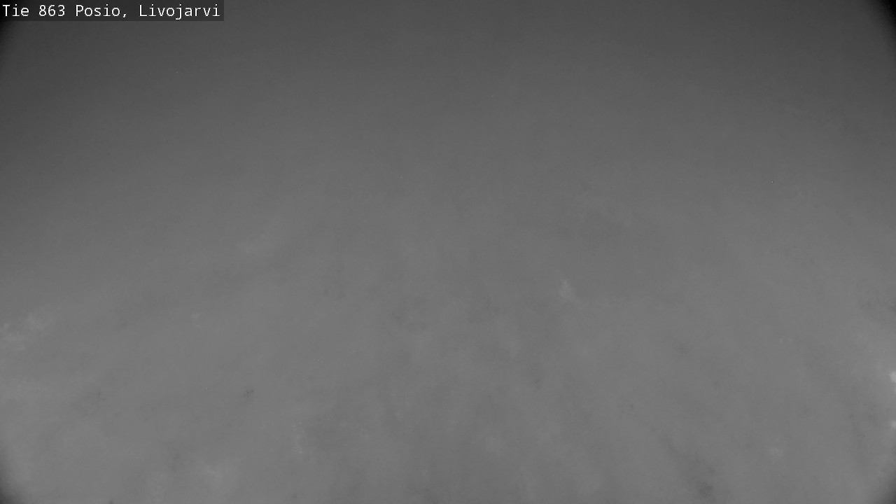 Weather Camera Image Väg 863 Livojärvi, Posio, Lappi