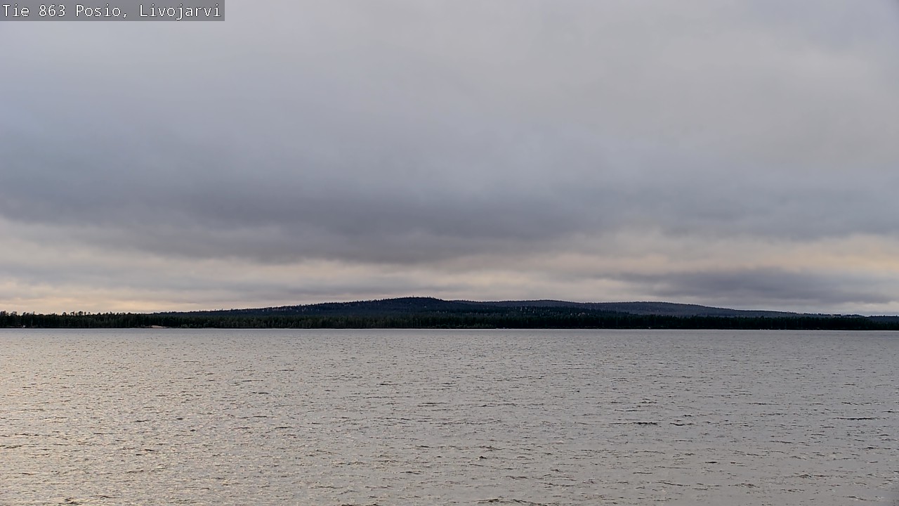 Kelikamerat Kuva Tie 863 Livojärvi, Posio, Lappi