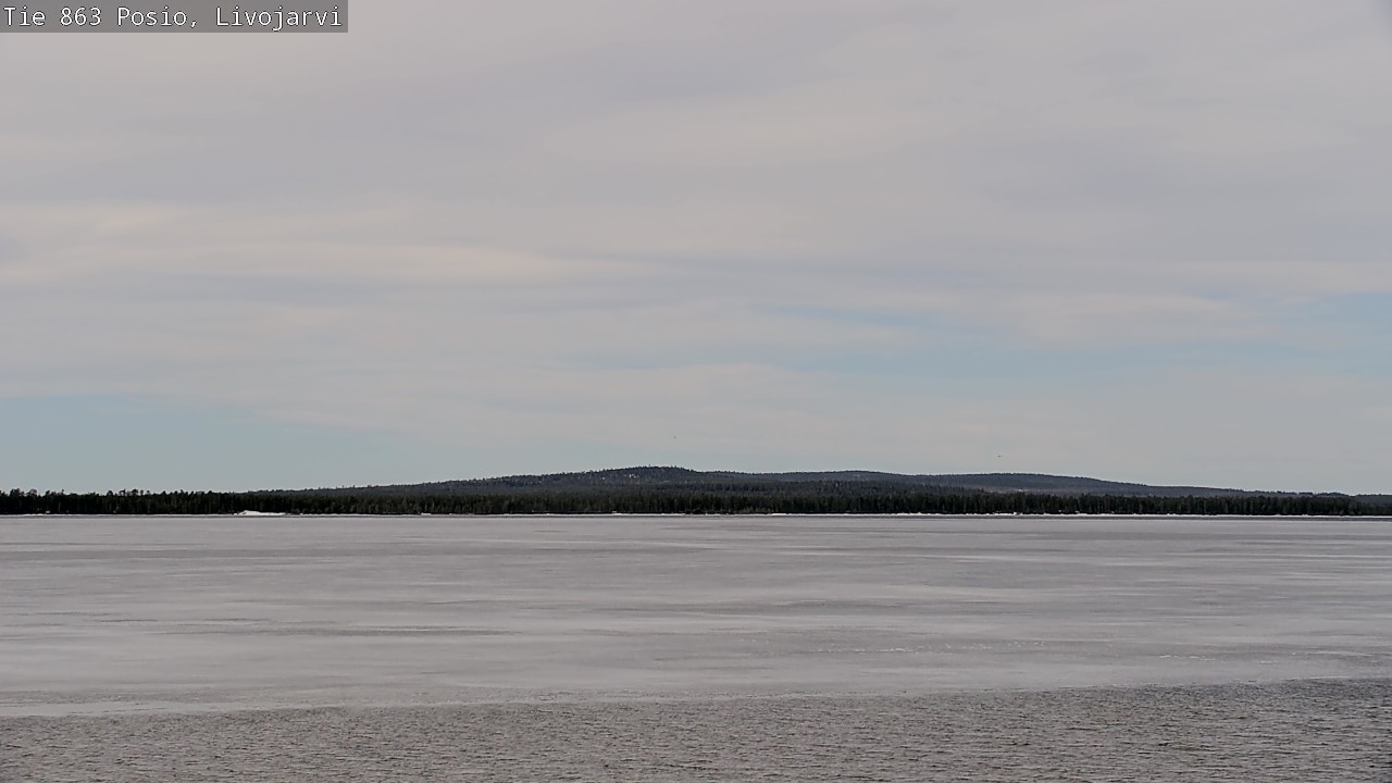 Kelikamerat Kuva Tie 863 Livojärvi, Posio, Lappi