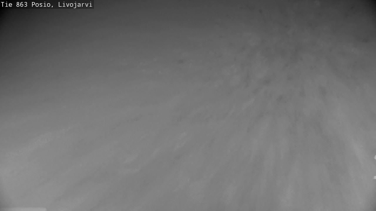 Weather Camera Image Väg 863 Livojärvi, Posio, Lappi