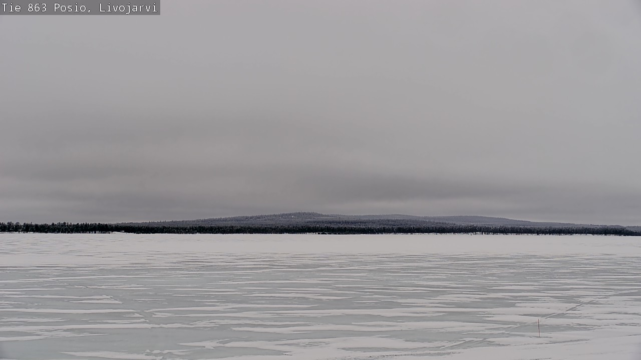 Kelikamerat Kuva Tie 863 Livojärvi, Posio, Lappi