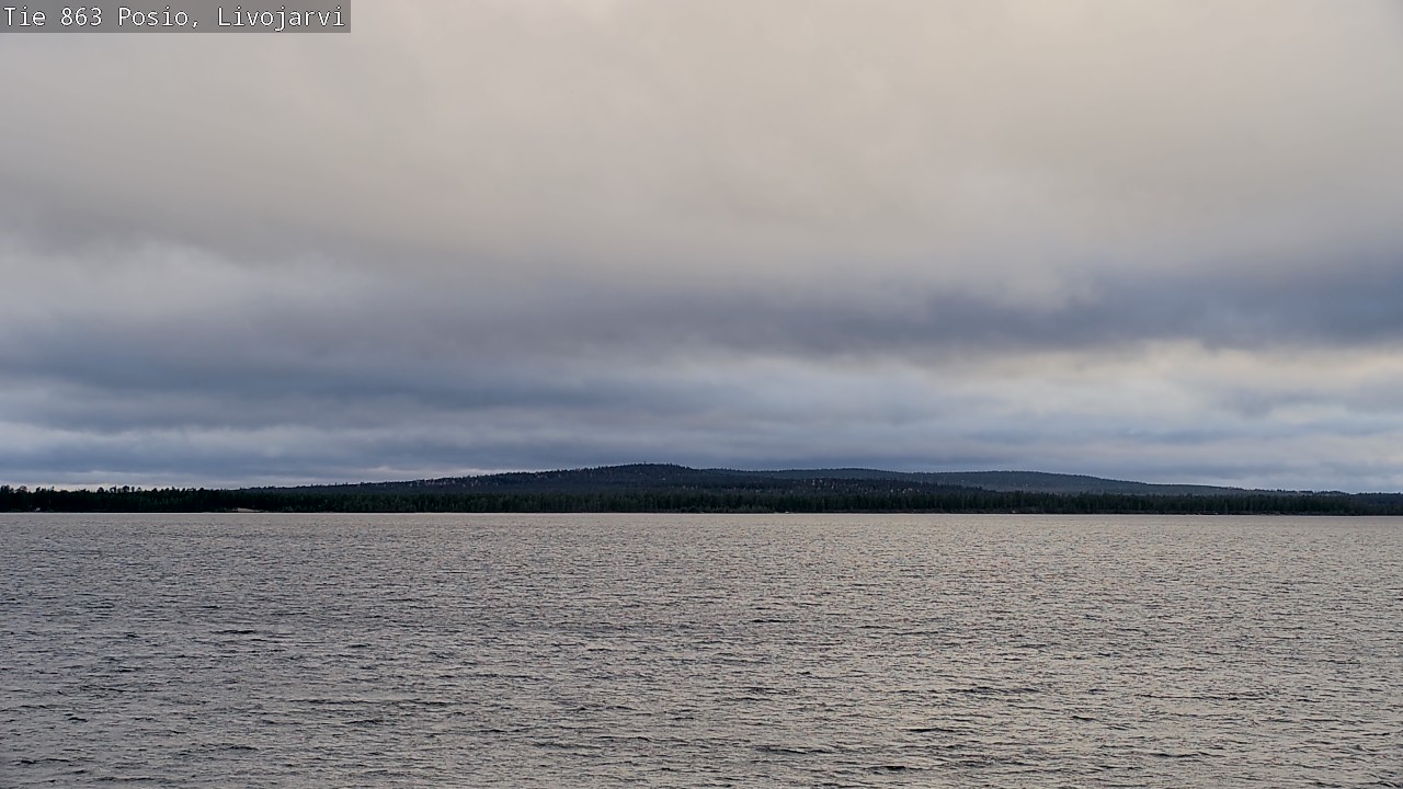 Kelikamerat Kuva Tie 863 Livojärvi, Posio, Lappi