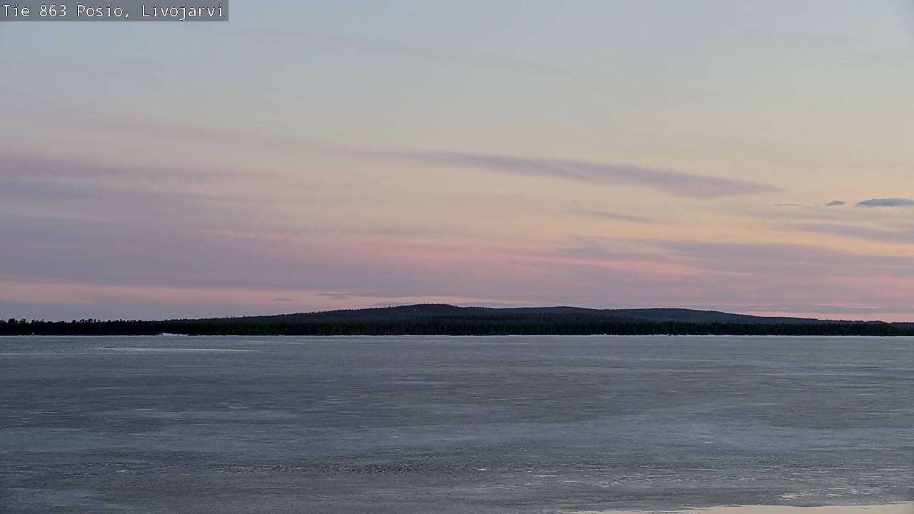 Kelikamerat Kuva Tie 863 Livojärvi, Posio, Lappi