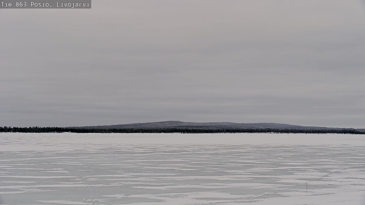 Kelikamerat Kuva Tie 863 Livojärvi, Posio, Lappi