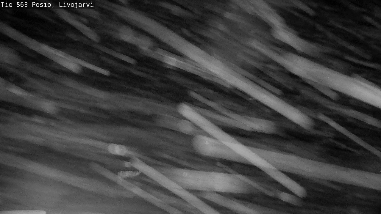 Weather Camera Image Road 863 Livojärvi, Posio, Lappi