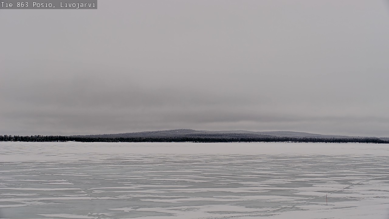 Kelikamerat Kuva Tie 863 Livojärvi, Posio, Lappi