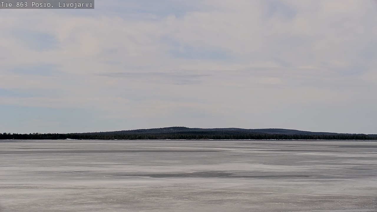 Kelikamerat Kuva Tie 863 Livojärvi, Posio, Lappi