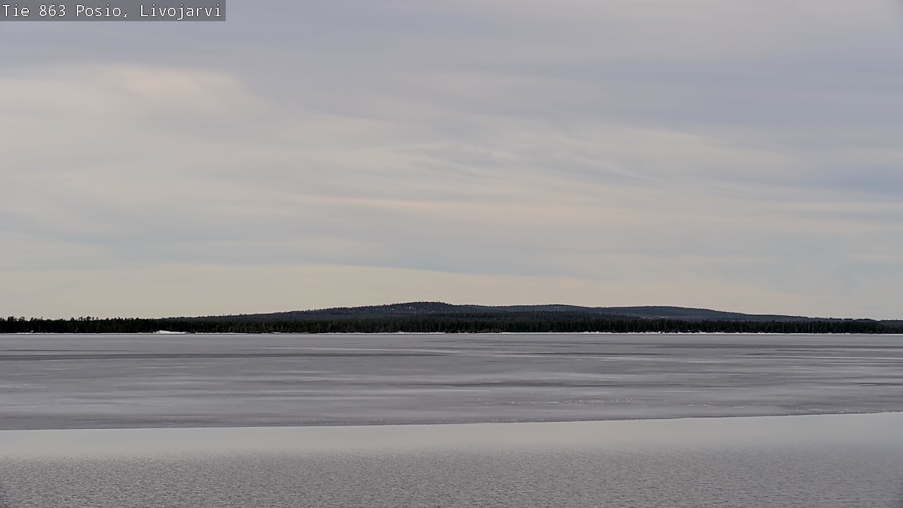 Kelikamerat Kuva Tie 863 Livojärvi, Posio, Lappi