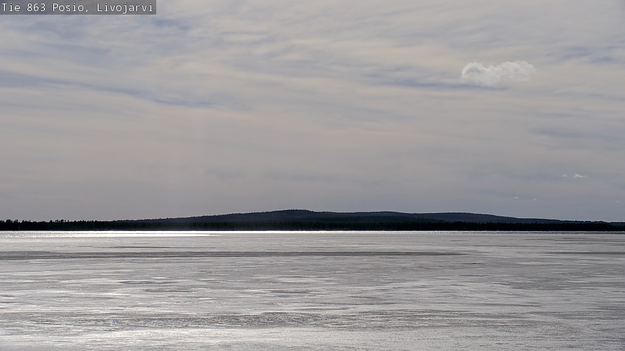 Kelikamerat Kuva Tie 863 Livojärvi, Posio, Lappi