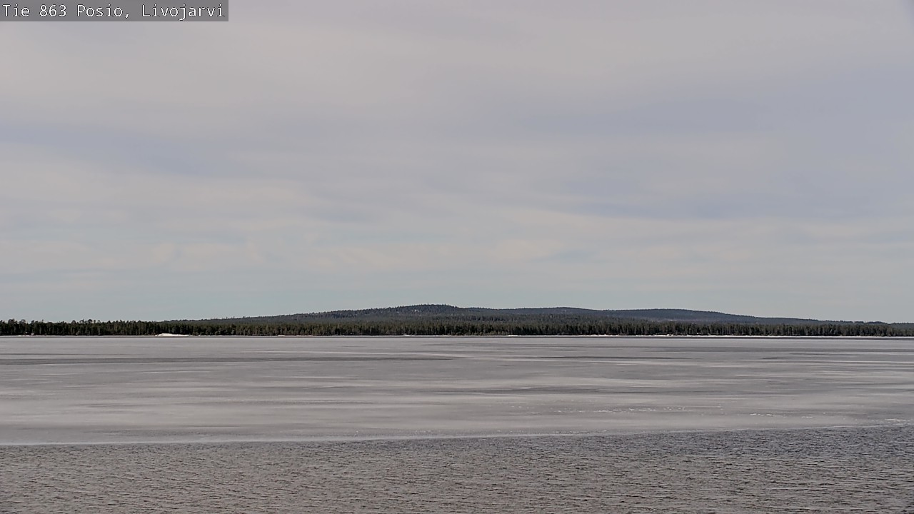 Kelikamerat Kuva Tie 863 Livojärvi, Posio, Lappi