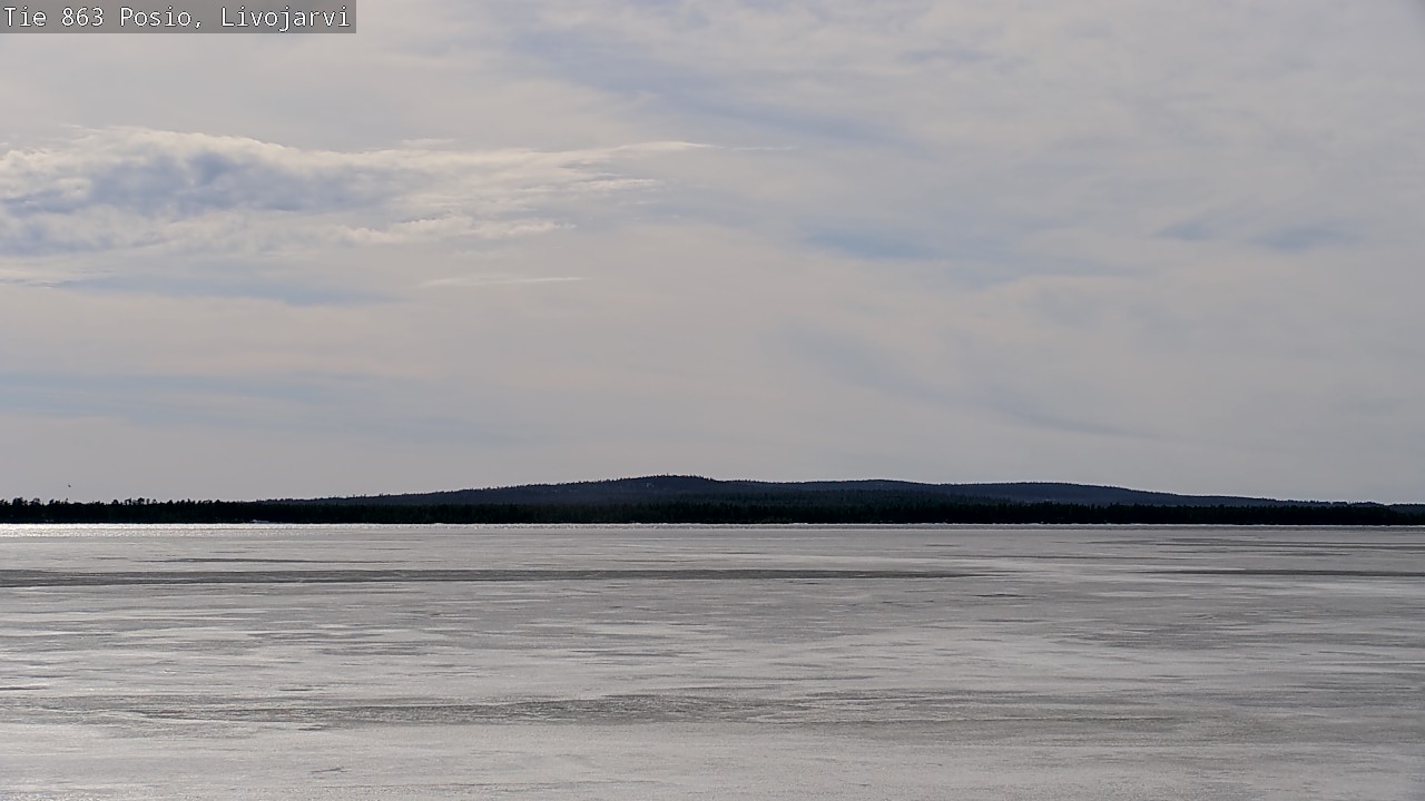 Kelikamerat Kuva Tie 863 Livojärvi, Posio, Lappi