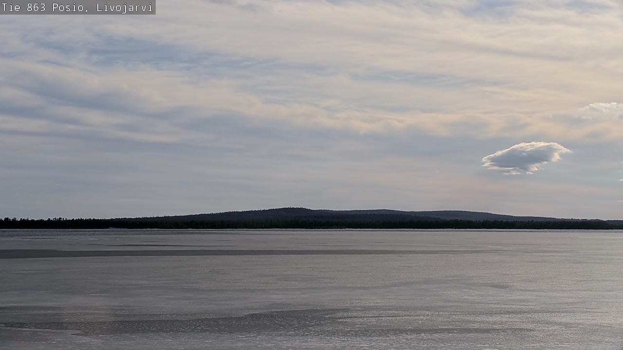 Kelikamerat Kuva Tie 863 Livojärvi, Posio, Lappi