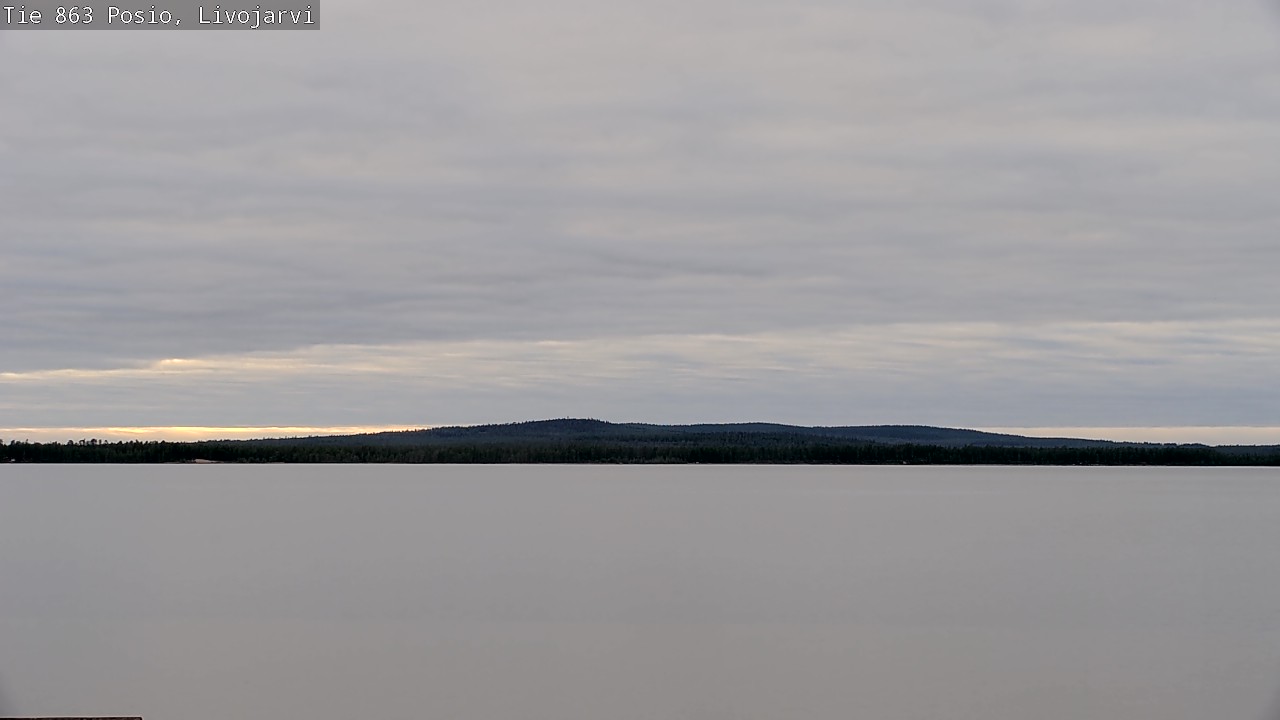 Kelikamerat Kuva Tie 863 Livojärvi, Posio, Lappi