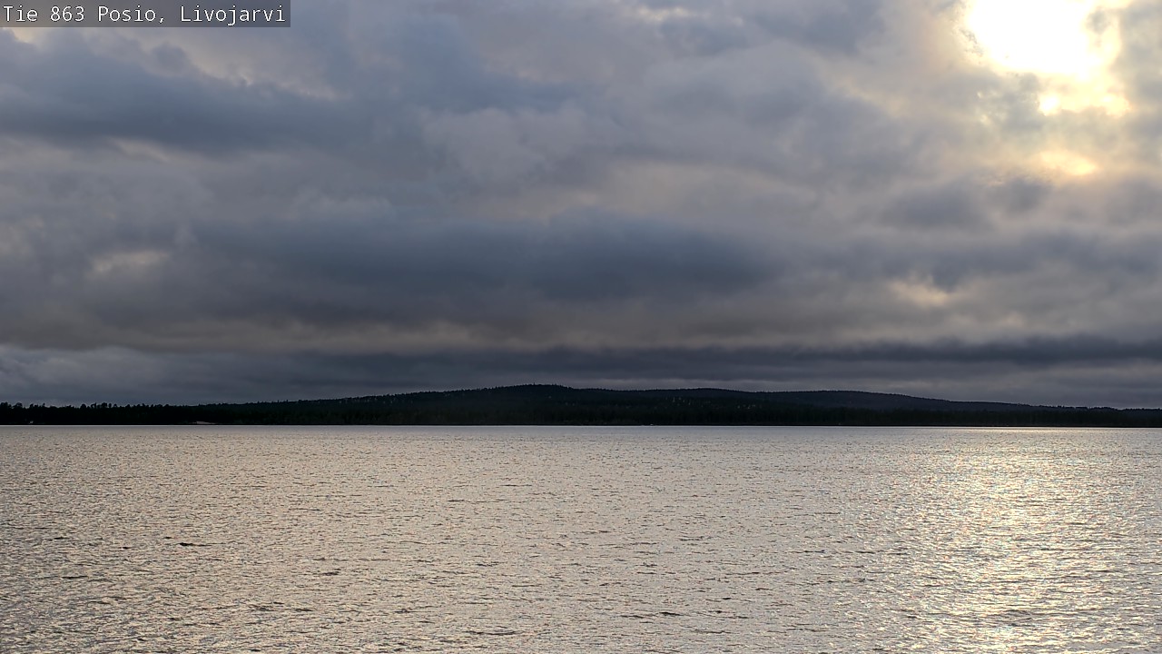 Kelikamerat Kuva Tie 863 Livojärvi, Posio, Lappi