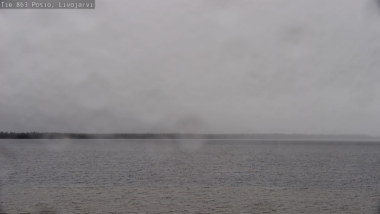 Weather Camera Image Väg 863 Livojärvi, Posio, Lappi