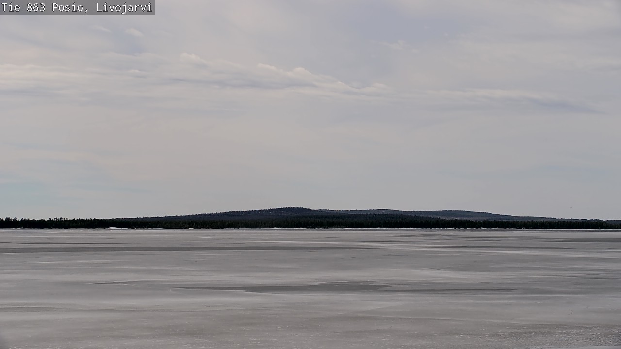 Kelikamerat Kuva Tie 863 Livojärvi, Posio, Lappi