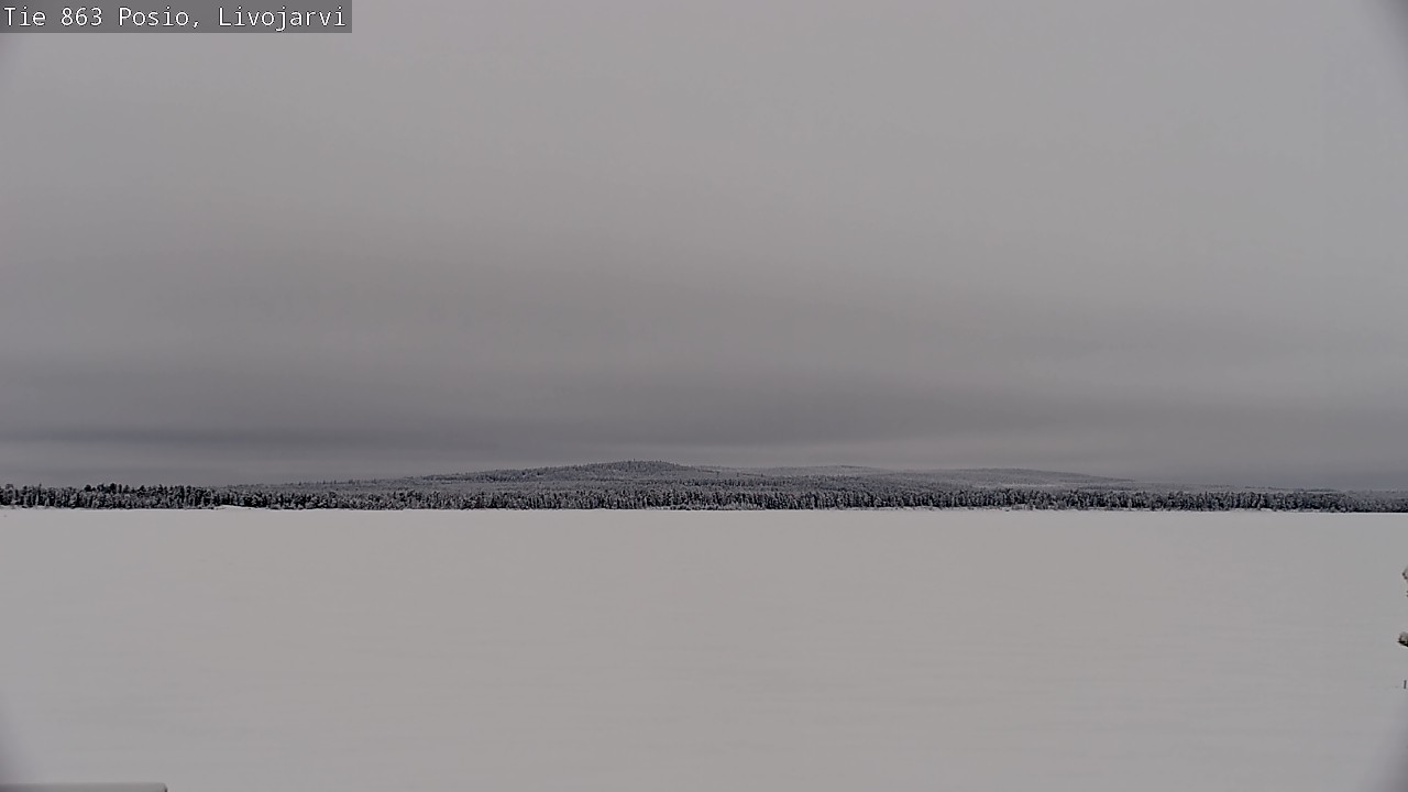 Kelikamerat Kuva Tie 863 Livojärvi, Posio, Lappi