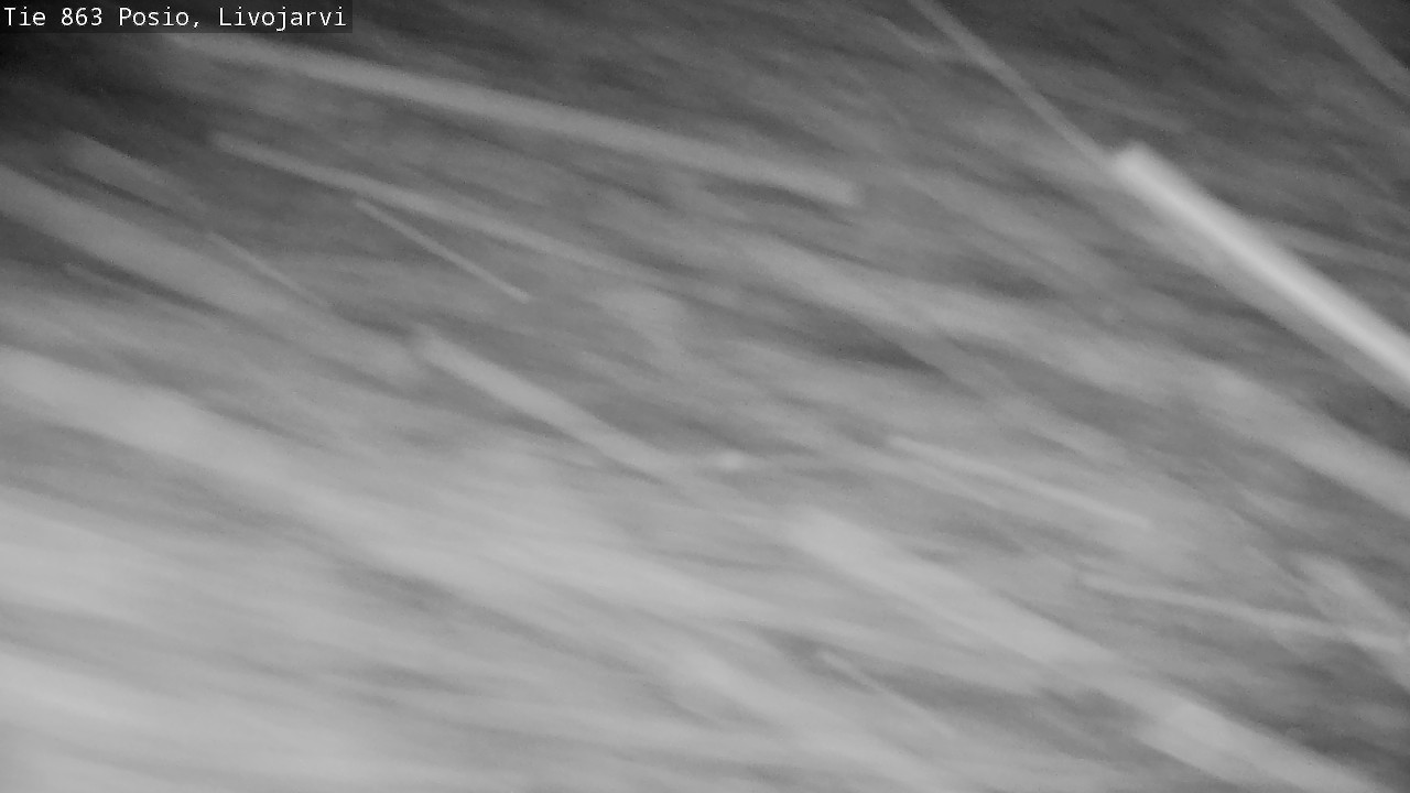 Weather Camera Image Road 863 Livojärvi, Posio, Lappi
