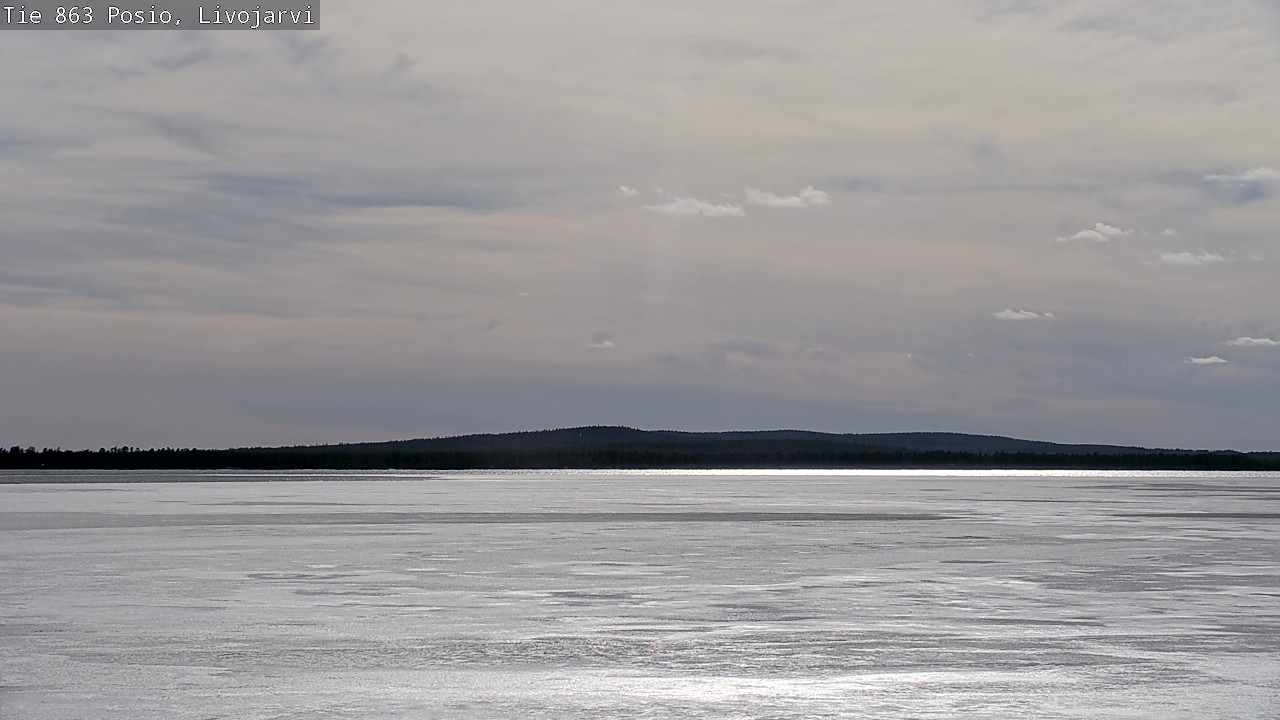 Kelikamerat Kuva Tie 863 Livojärvi, Posio, Lappi